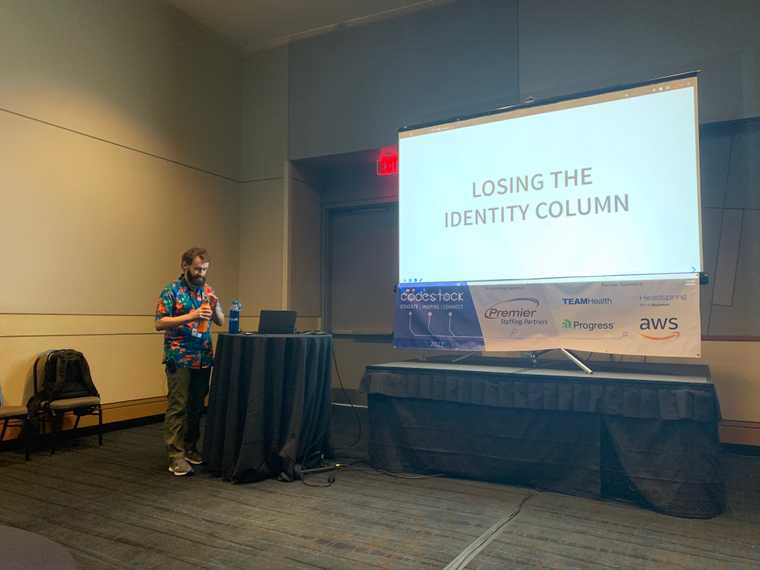 CodeStock before talk