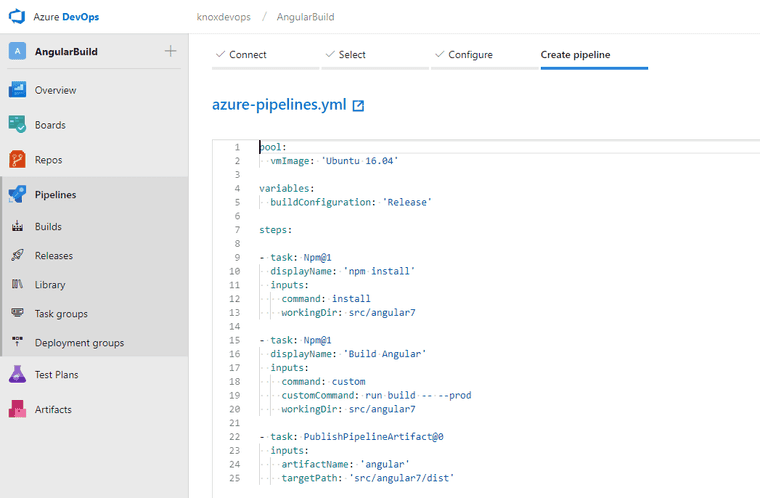 Pipeline definition