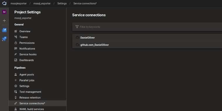 Service Connections