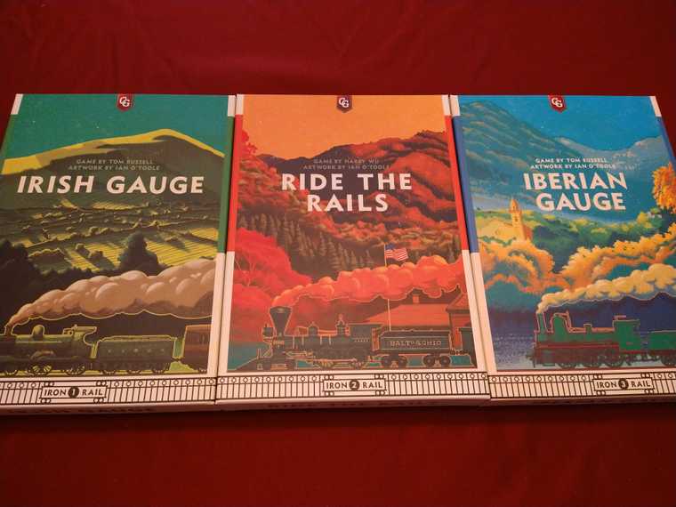 Iron Rail Board game series