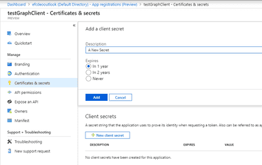 Accessing Azure Active Directory Graph API | Oliver Coding